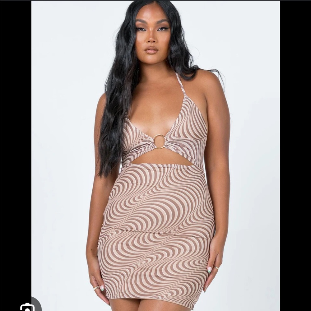 Princess Polly - brown NWT dress